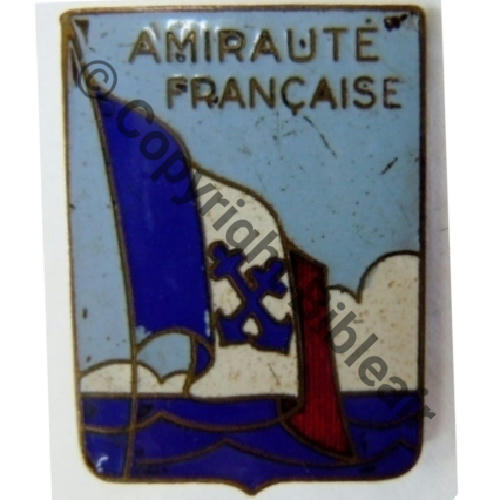 AMIRAUTE FRANCAISE 1940  DECAT Circul Bol fenetre non origin Granuleux Src.leberetvert PV15Eur 